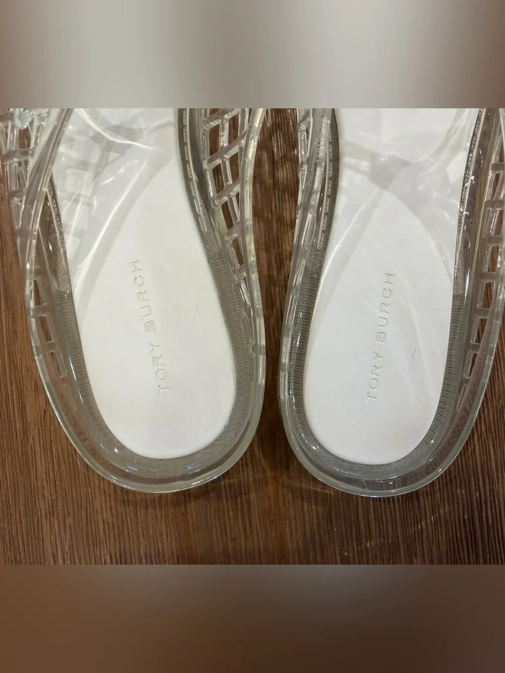 Tory Burch Clear Mellow Mary Jane Jelly